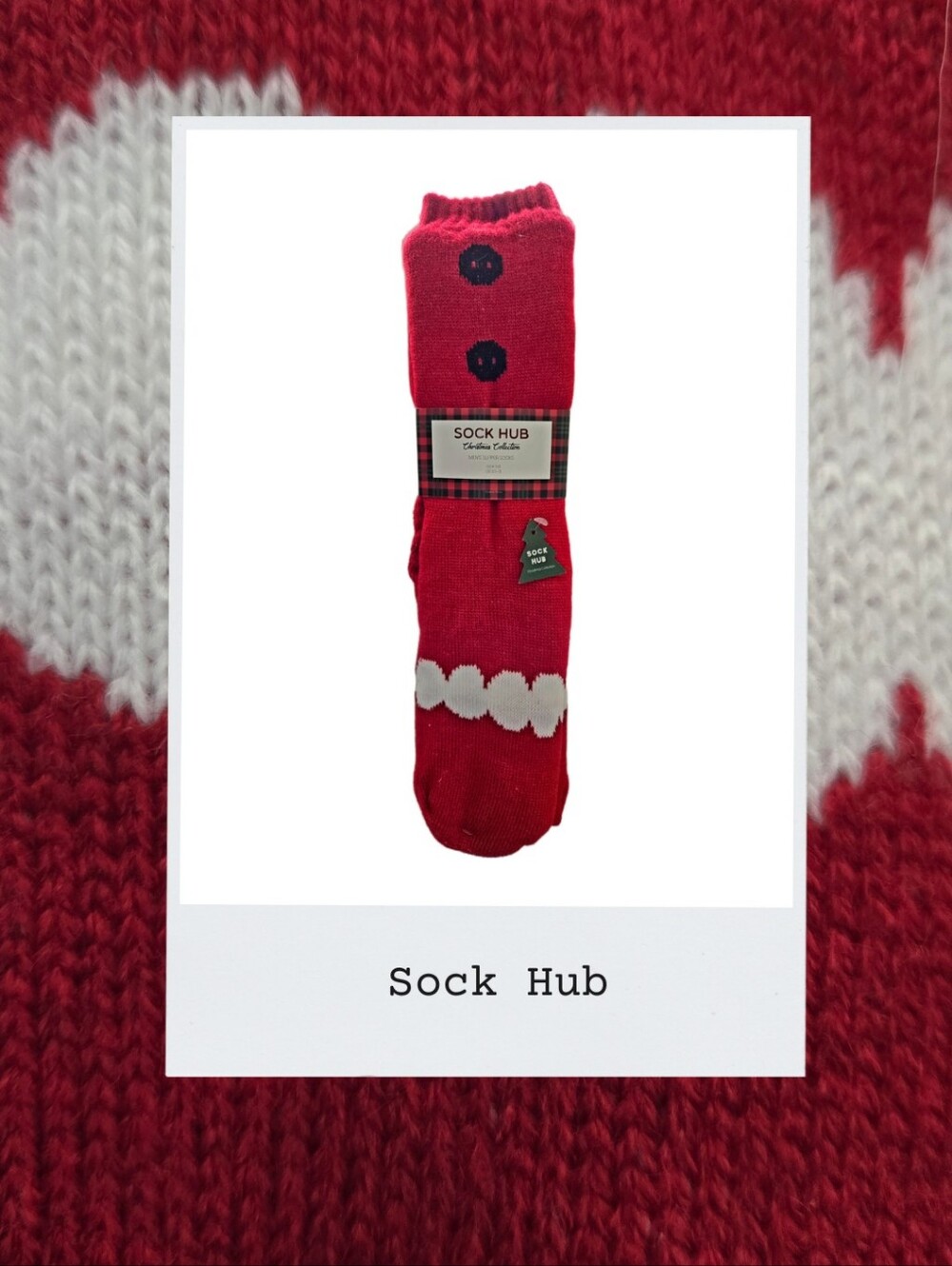 Sock Hub Christmas Collection Men's Slipper Socks
